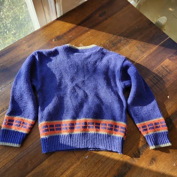 Vintage Boys Wool Sweater - Picture 3 of 4